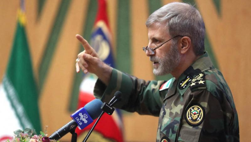 Comandantul-șef al armatei iraniene, Amir Hatami. 7 ianuarie 2026