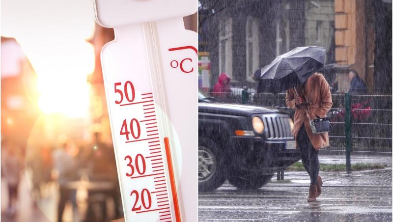 Vremea de mâine 18 august. De la 37 de grade la furtuni, vijelii și grindină în mai multe zone din ţară