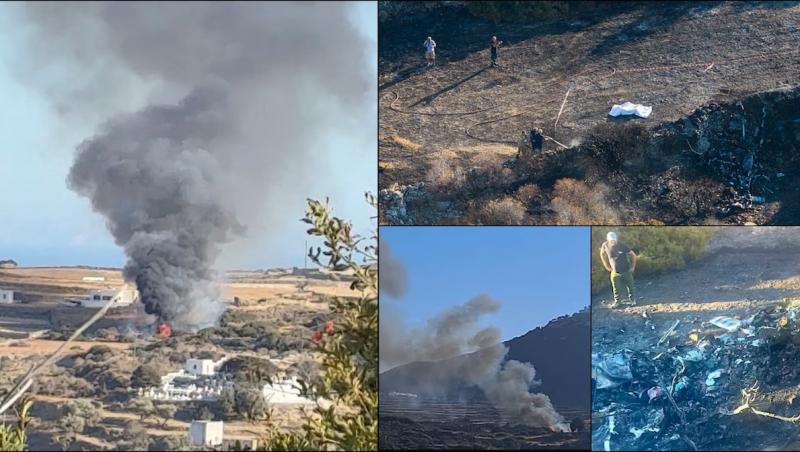Accident aviativ din Grecia