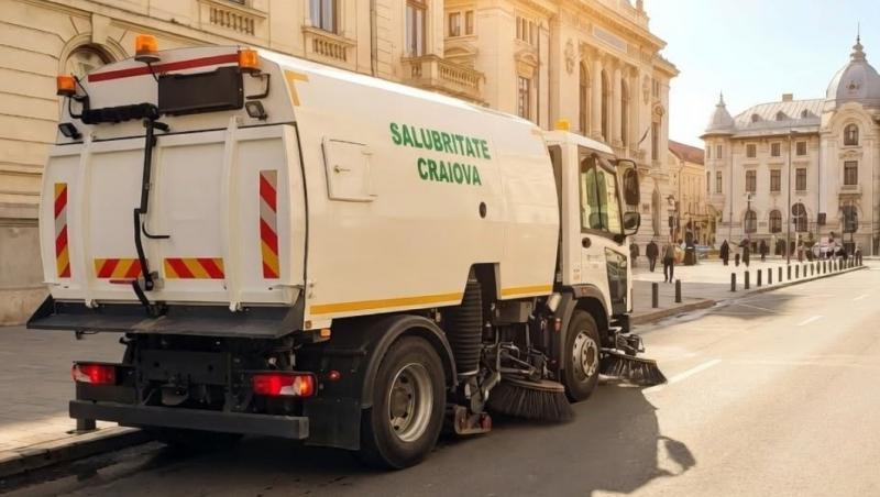 Un angajat al firmei de salubrizare din Craiova a murit electrocutat în timp ce ridica un tomberon