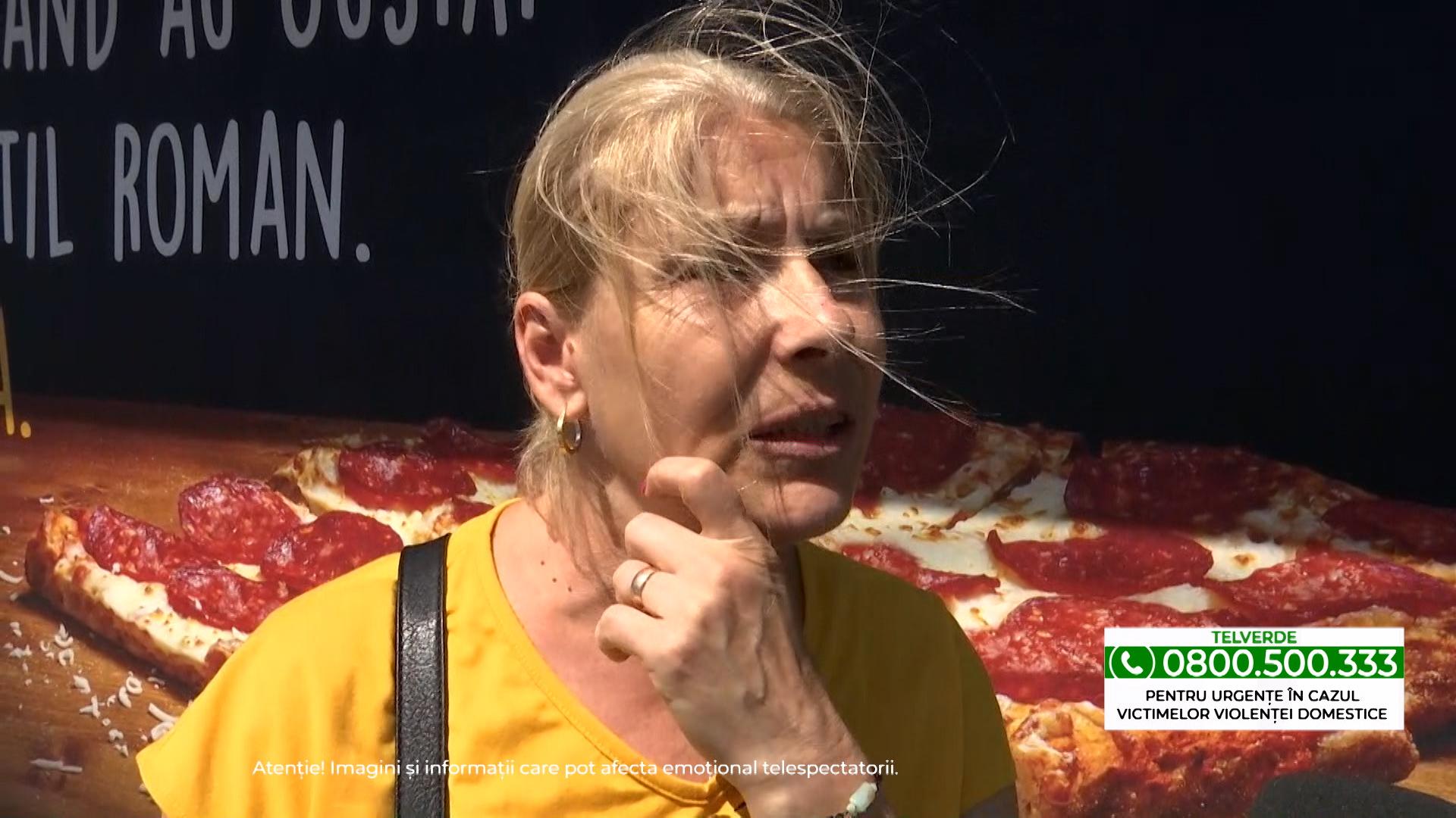 Filmul tentativei de omor din Galaţi. Tânăra, salvată de un şofer care a protejat-o cu maşina