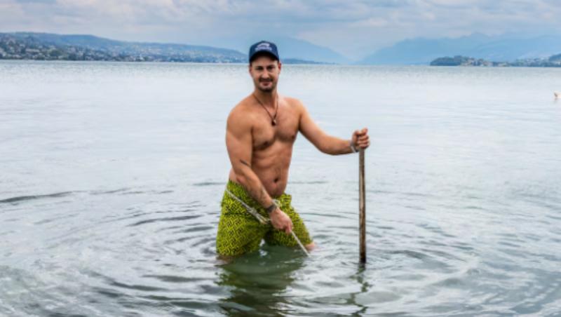 Manuel a găsit o "comoară" pe fundul lacului şi a dat lovitura. Vinde totul restaurantelor cu stele Michelin