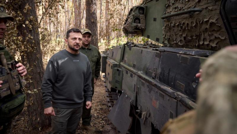 Tancurile occidentale stau ascunse în pădurile Ucrainei. Ce plan au militarii pentru ele