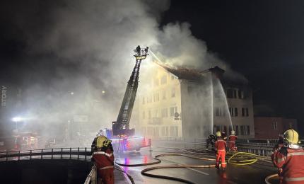 MAE: Doi români au murit în incendiul recent din oraşul elveţian Thusis