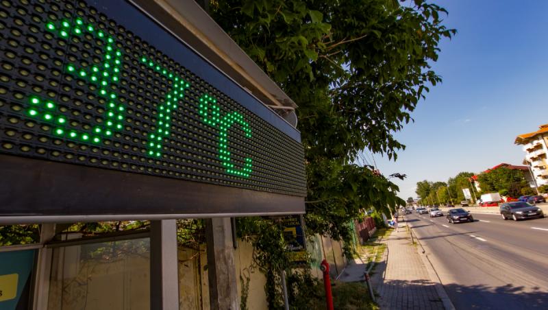 Cod galben de caniculă în 13 județe. Temperaturile ajung la 37 de grade, apoi vin ploile și vijeliile