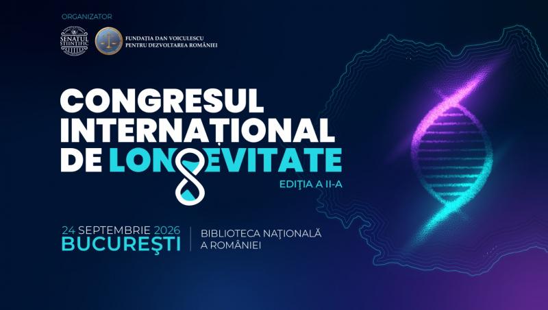 Congresul Internațional de Longevitate – un eveniment care conectează România la rețelele globale de cercetare