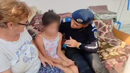 Fetiţa dispărută în Bacău a fost găsită după 3 zile. Andreea se ascundea într-un dulap, într-o casă părăsită