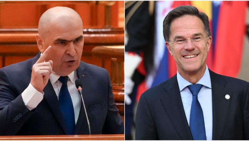 Bolojan, discuție cu șeful NATO după ce atacurile cu drone s-au înmulțit. A cerut dislocarea mai multor forțe