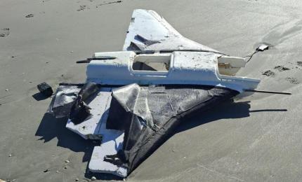 Un fragment de dronă a fost găsit pe plaja din Corbu. Militarii l-au neutralizat
