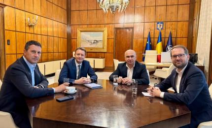 Siegfried Mureşan, întâlnire la Guvern cu Ilie Bolojan, Tanczos Barna şi Dominic Fritz: Ne-am apucat de lucru