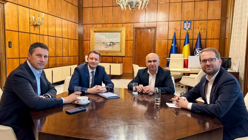 Siegfried Mureşan, întâlnire la Guvern cu Ilie Bolojan, Tanczos Barna şi Dominic Fritz: Ne-am apucat de lucru