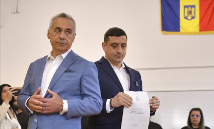 George Simion şi Călin Georgescu, la alegeri
