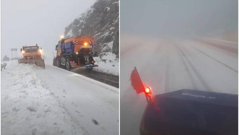 Locul din România unde stratul de zăpadă a ajuns la 50 de centimetri