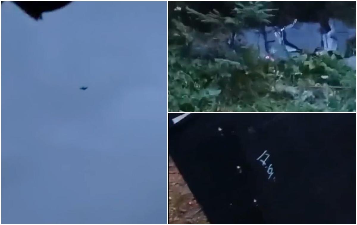 Dronă căzută în apropiere de localitatea Solca din Suceava. Mai multe școli din județ au cursurile suspendate