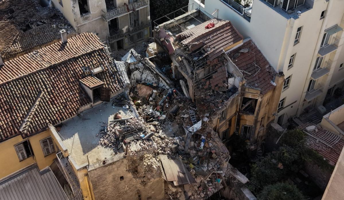 Cinci persoane, dispărute după o explozie puternică în Atena, lângă Acropole. Prima ipoteză luată în calcul