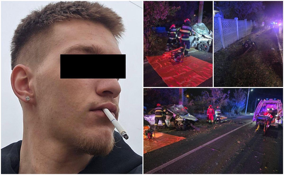 El este şoferul de 19 ani care a murit alături de prietenul său. "De ce mi l-ai luat, Doamne?"
