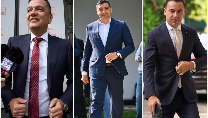 Plângeri penale pentru "trădare" împotriva lui Sorin Grindeanu, George Simion și Bogdan Ivan