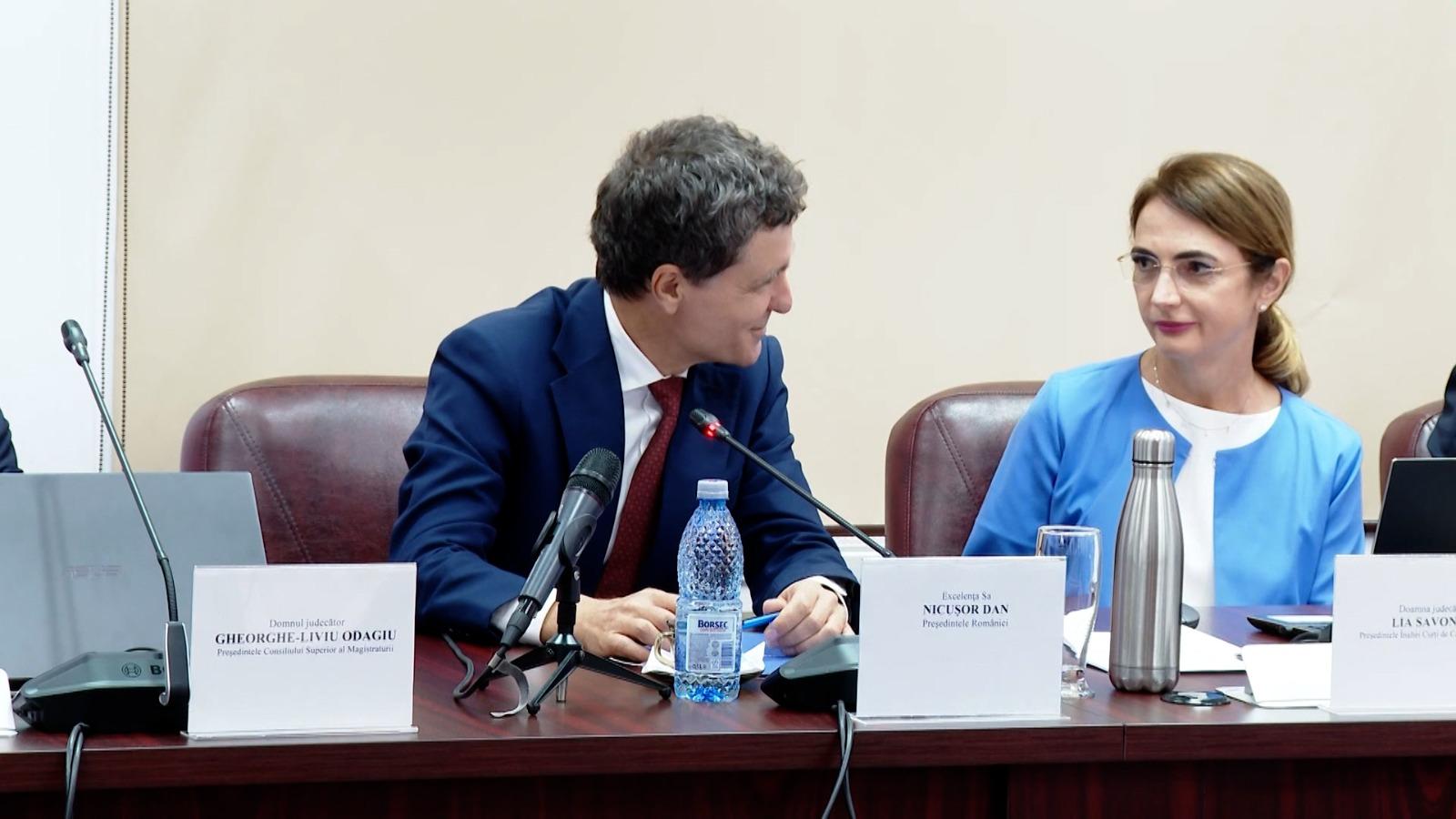 Nicușor Dan s-a dus în premieră la ședința CSM