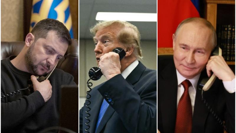 Noi discuții Trump-Putin-Zelenski. Când ar putea președintele SUA să vorbească cu cei doi lideri despre pace
