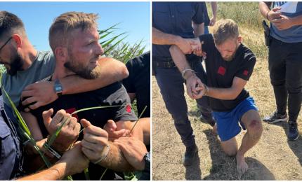 Fugarul care a spart filtrele poliţiei bulgare, prins pe un câmp din Dolj. Moldoveanul rănise 2 agenţi