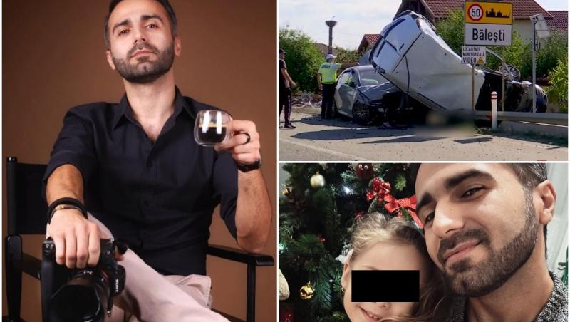 El este şoferul mort în Băleşti. George avea doar 35 de ani şi o fetiţă care va creşte acum fără el