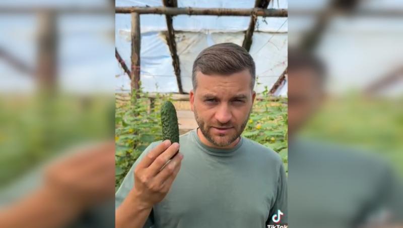 Comuna unde se dau castraveţi gratis, cu o condiţie: "Puteți să faceți afaceri cu ei, nu mă interesează"