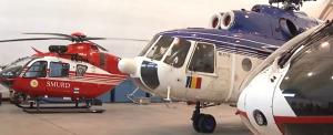 În ultimul an, elicopterele de salvare au zburat aproape 6500 de ore. Peste 500 au fost dedicate exclusiv bolnavilor Covid