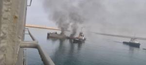O fregată iraniană a fost scufundată de o rachetă trasă "într-un tir prieten" de o navă de război iraniană: 19 morți (video)