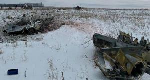 Avion Il-76 prăbușit în Rusia. Moscova acuză Kievul că l-a doborât cu rachete Patriot sau IRIS-T. 65 de militari ucraineni care urmau să fie eliberați au murit