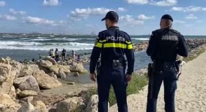 Cadavrul unui făt găsit într-un sac pe o plajă din Eforie Nord