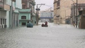 Imagini-șoc din Capitala Cubei, după Uraganul Irma: Havana face concurență Veneției