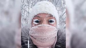 Ger care îngheaţă feţele în Rusia: minus 67 de grade Celsius în Siberia
