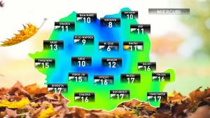 Vremea 24 octombrie. Prognoza meteo anunţă un val de aer polar peste România