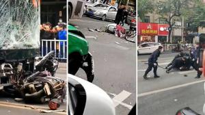 Un bărbat a deturnat un autobuz şi a intrat cu el în mulţime. Sunt cel puţin 5 morţi şi 21 de răniţi într-un oraş din China (Video)