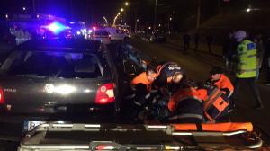 UPDATE O familie a fost spulberată pe trecerea de pietoni, în Constanța. Trei persoane au fost lovite de un șofer de 22 de ani și aruncate zeci de metri. Un copil de un an a murit