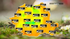 Vremea pe 5 iunie. ANM anunţă căldură dimineaţa şi furtuni la amiază