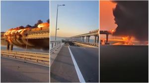 Război Rusia - Ucraina, ziua 227. Serviciul de Securitate al Ucrainei ar fi provocat explozia de la Podul Crimeei - Washington Post