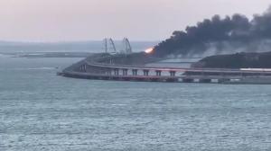 Război Rusia - Ucraina, ziua 228. Putin a catalogat explozia de la Podul Crimeii drept "un atac terorist" și a aruncat vina pe Kiev