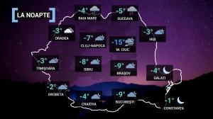 Vremea 4 februarie 2022. Prognoza meteo pe regiuni, în Capitală și la munte