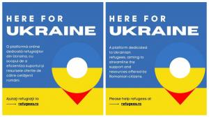Ajutor pentru refugiaţii din Ucraina. Aplicaţia "Here for Ukraine" îi ajută pe ucraineni să îşi găsească mai uşor masă, cazare şi transport
