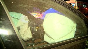 "La un moment dat, nu mai avea o roată!" Urmărit de poliție, un șofer a făcut dezastru cu un BMW X6 pe străzile din Târgu Mureș