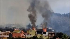 Incendii de vegetaţie devastatoare în Tenerife. 3.000 de oameni evacuaţi din cauza focului. Sute de pompieri luptă cu flăcările
