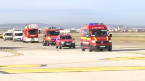 S-a dat alarma pe Aeroportul Internaţional din Cluj-Napoca. 800 de persoane implicate într-un amplu exerciţiu de intervenţie