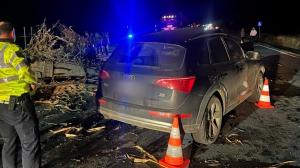 Impact devastator între un Audi și o căruță, în apropiere de "Zidul Morții" din Suceava. Un copil de 12 ani a ajuns în stare critică la spital