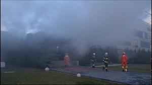 Incendiu la o clinică medicală din Mamaia. Flăcările au izbucnit în sauna complexului: "Foarte mult fum şi foarte gros. Nu se vedea absolut nimic"