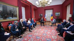Președintele Klaus Iohannis, primit de omologul din Chile, Gabriel Boric. Prima vizită la acest nivel din ultimii 10 ani