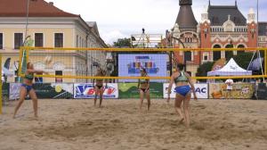 Oradea Beach, turneu internaţional de volei chiar în centrul oraşului: "Este ceva inedit. Am vrea să facem un spectacol de zile mari"