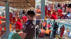 Un tânăr de 22 de ani a murit înecat, în Vama Veche. Momente dramatice pe plajă: salvatorii s-au chinuit să-l readucă la viață