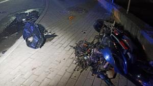 Motociclist mort, după o goană nebună pe străzile din Bistrița. Tânărul a fost aruncat pe asfalt, iar motorul s-a făcut praf