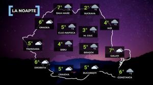 Vremea de mâine 13 martie. Va ploua în aproape toată ţara. Maximele pot ajunge la 15 grade